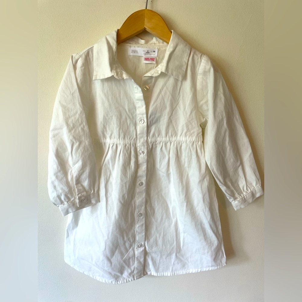 Zara Girls Poplin Dress